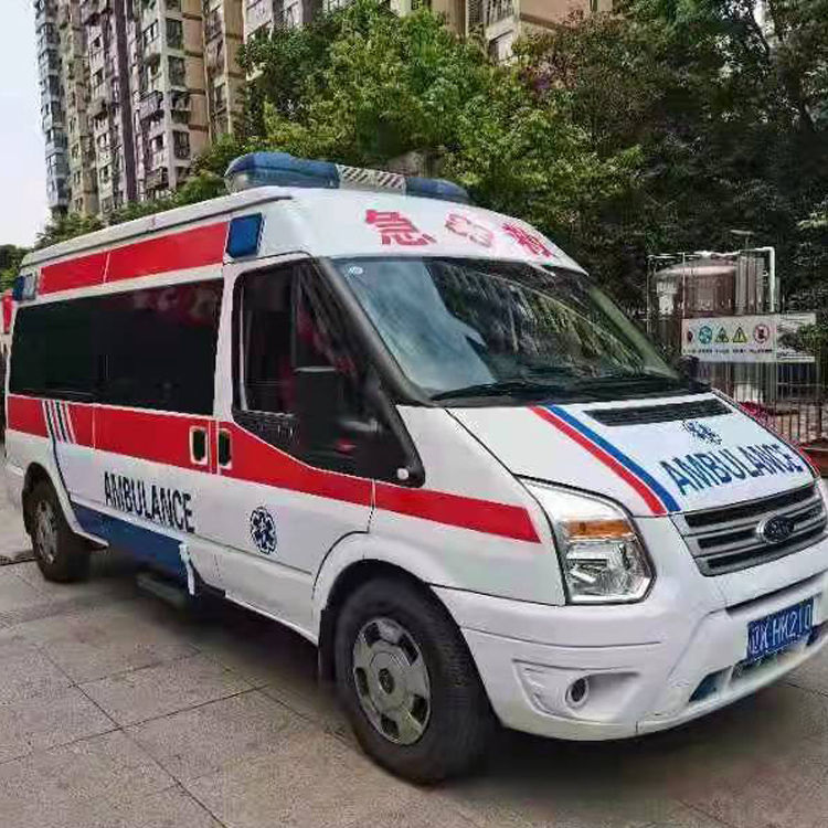 临清长途救护车护送病人返乡